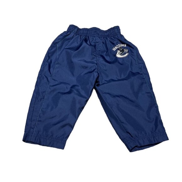 NHL VANCOUVER CANUCKS Child's Athletic Pants Size 12 Months Lined Warm - Picture 3 of 7